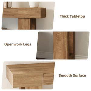 63" Console Table with 2 Drawers