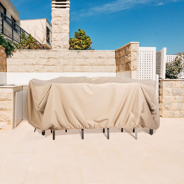 Waterproof Outdoor Rectangle Furniture Cover – Multi-Size Patio Set Cover