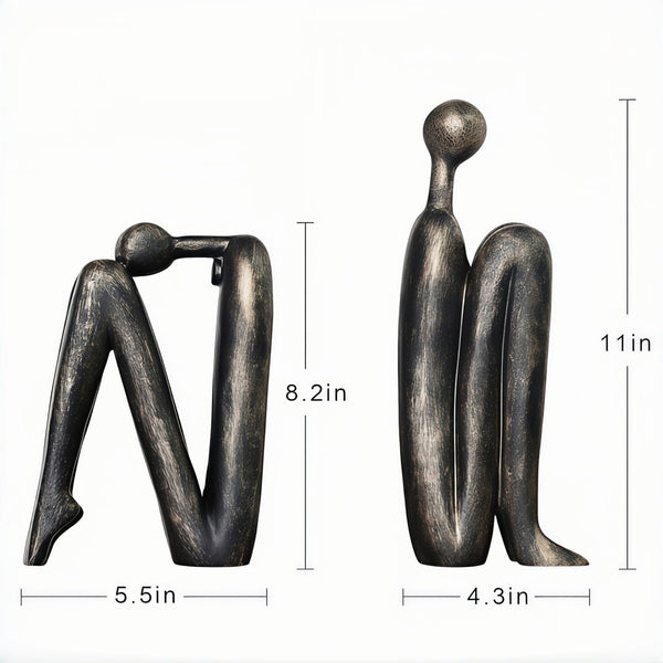 Decorative Resin Bookends Set of 2
