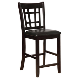 5-Piece Counter Height Dining Set – Oval Extendable Table with Storage & Upholstered Chairs