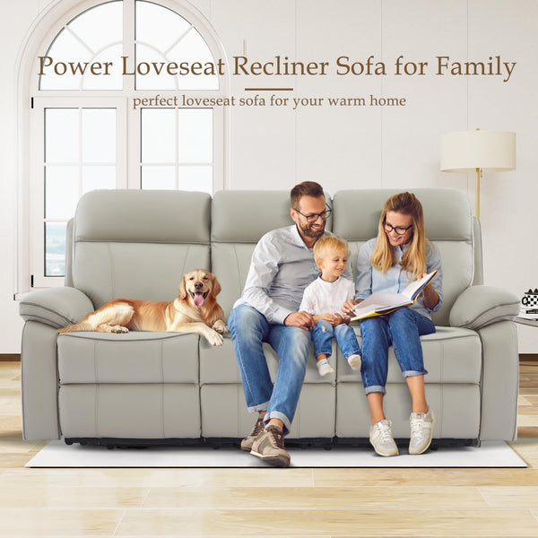 Power Reclining Sofa & Loveseat Set