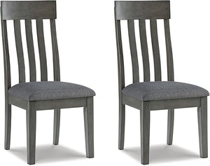 Rake Back Upholstered Dining Chair, Set of 2