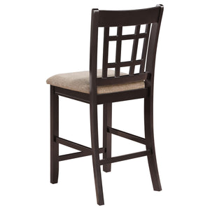 5-Piece Counter Height Dining Set with Extendable Oval Table