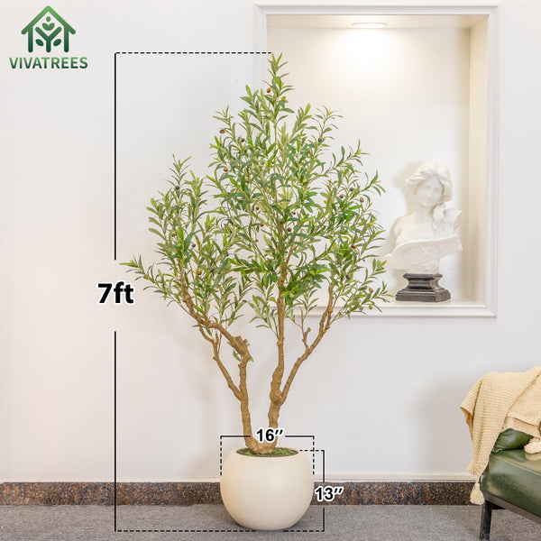 Artificial Olive Tree with Planter