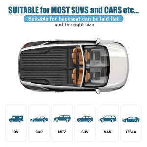 SUV Inflatable Car Air Mattress with Air Pump & Pillows