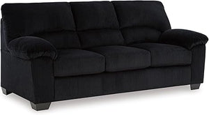 Contemporary Corduroy Sofa – 3-Seat Living Room Couch