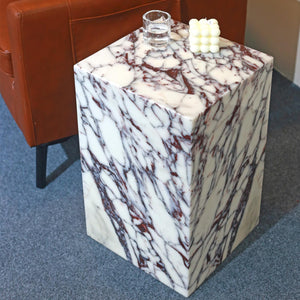 Marble Side Table – Square End Table