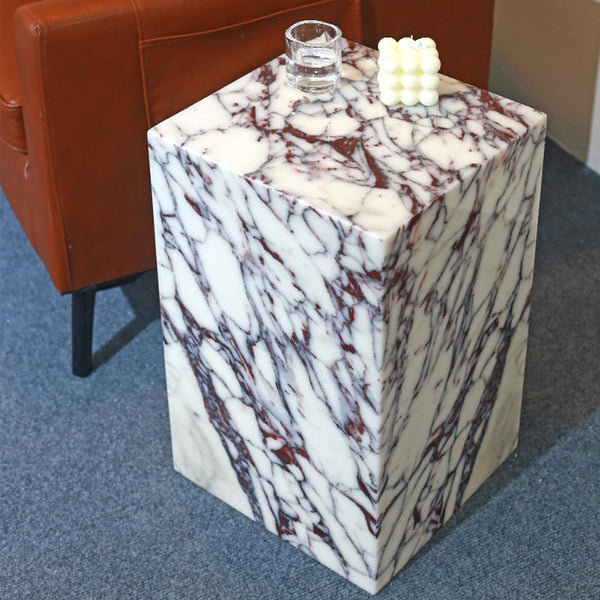 Marble Side Table – Square End Table