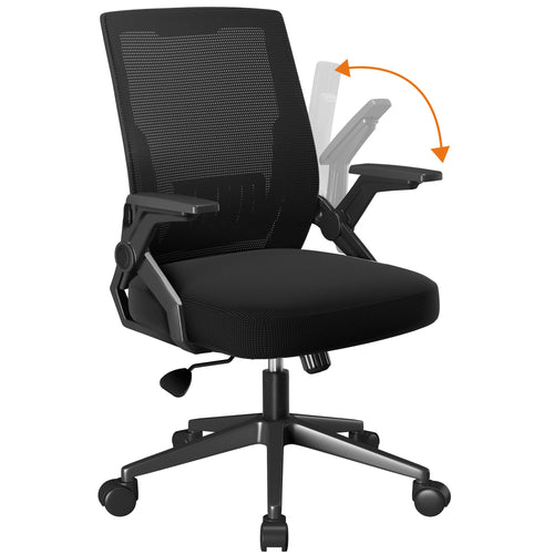 Ergonomic Office Chair with Flip-up Armrests