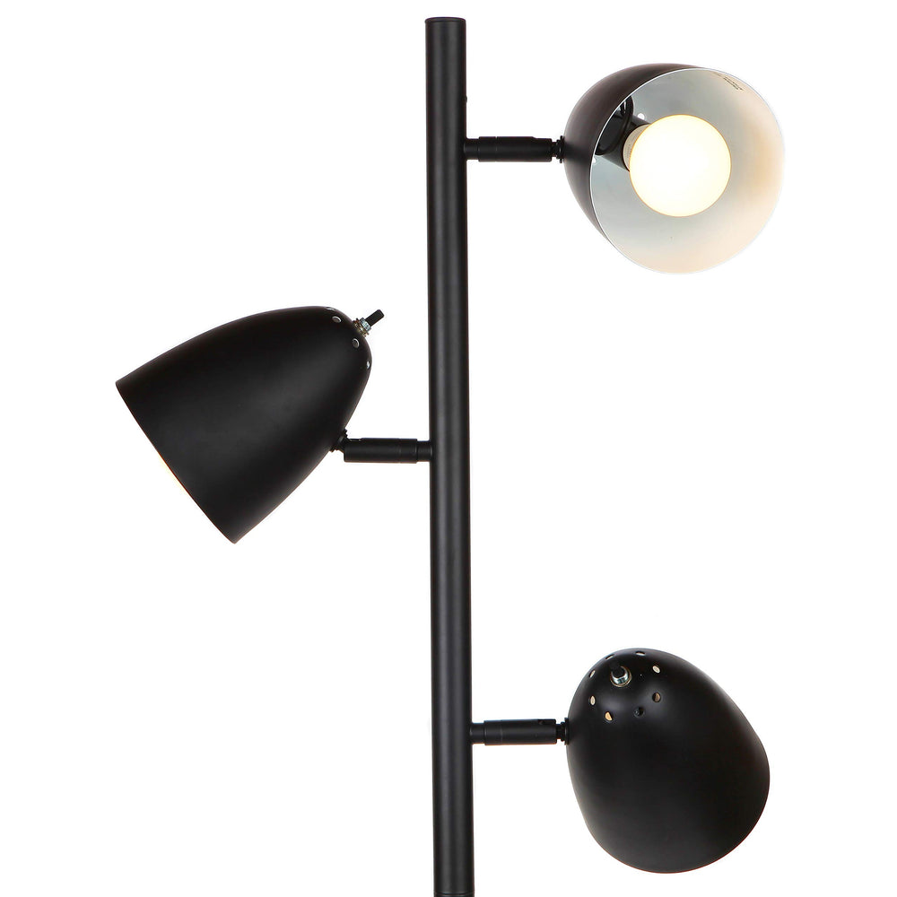 3-Head Adjustable LED Floor Lamp
