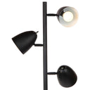 LED Tree Floor Lamp – 3-Head Adjustable, 2400 Lumens