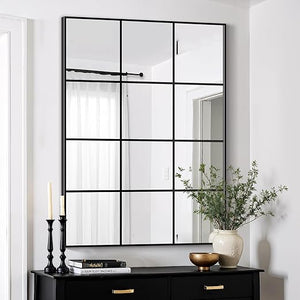 Rectangular Metal Framed Wall Mirror