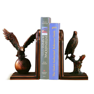 Eagle Bronze Bookend Set