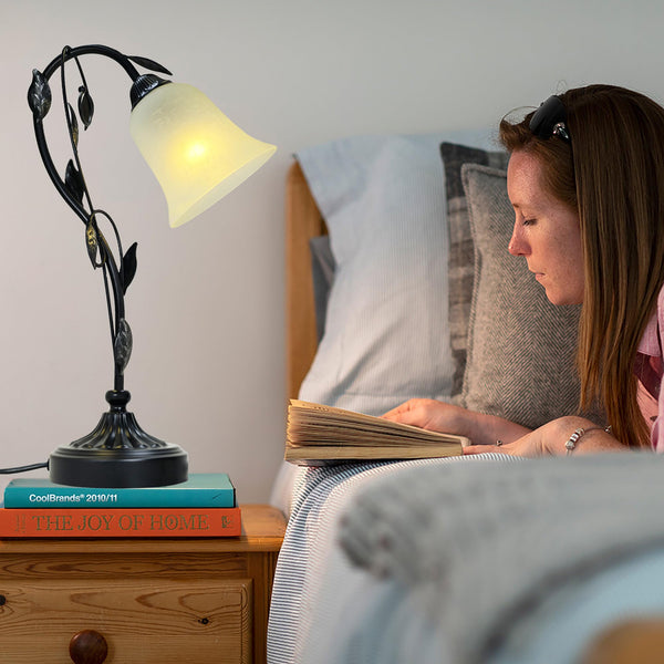 Dimmable Touch Table Lamp with USB Ports