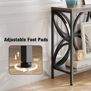 Industrial Console Table 47.24"