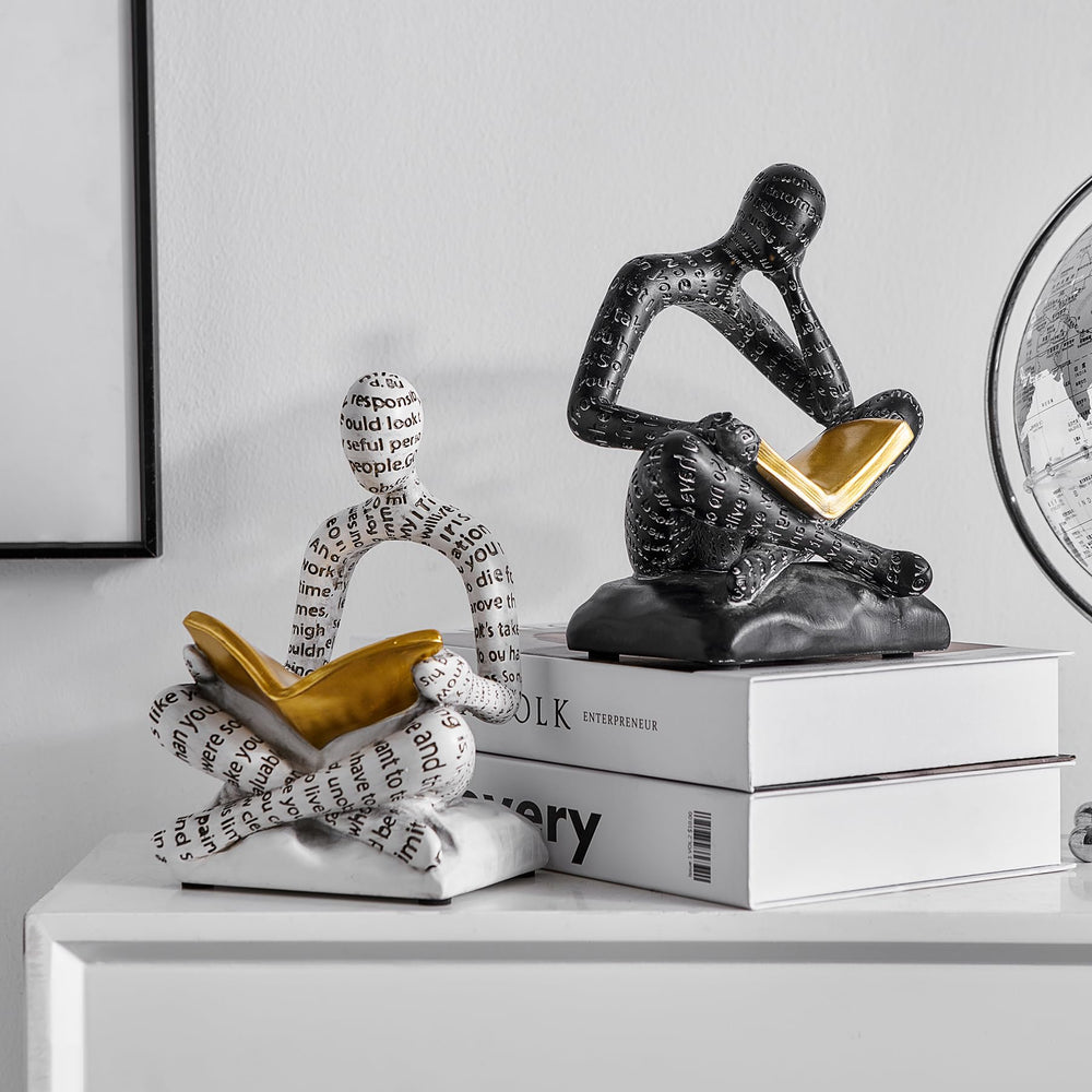 Decorative Reader Bookends