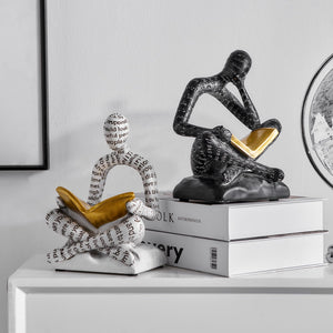 Decorative Reader Bookends