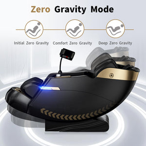 Zero Gravity Massage Chair – 51" SL Track, 3D Shiatsu, 20 Programs