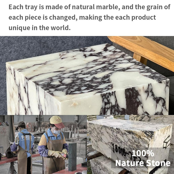 Marble Side Table – Square End Table