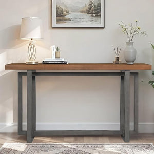 59" Console Table with Storage