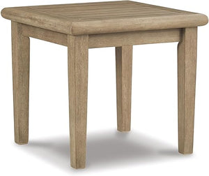 Eucalyptus Wood Outdoor Coffee Table & End Table