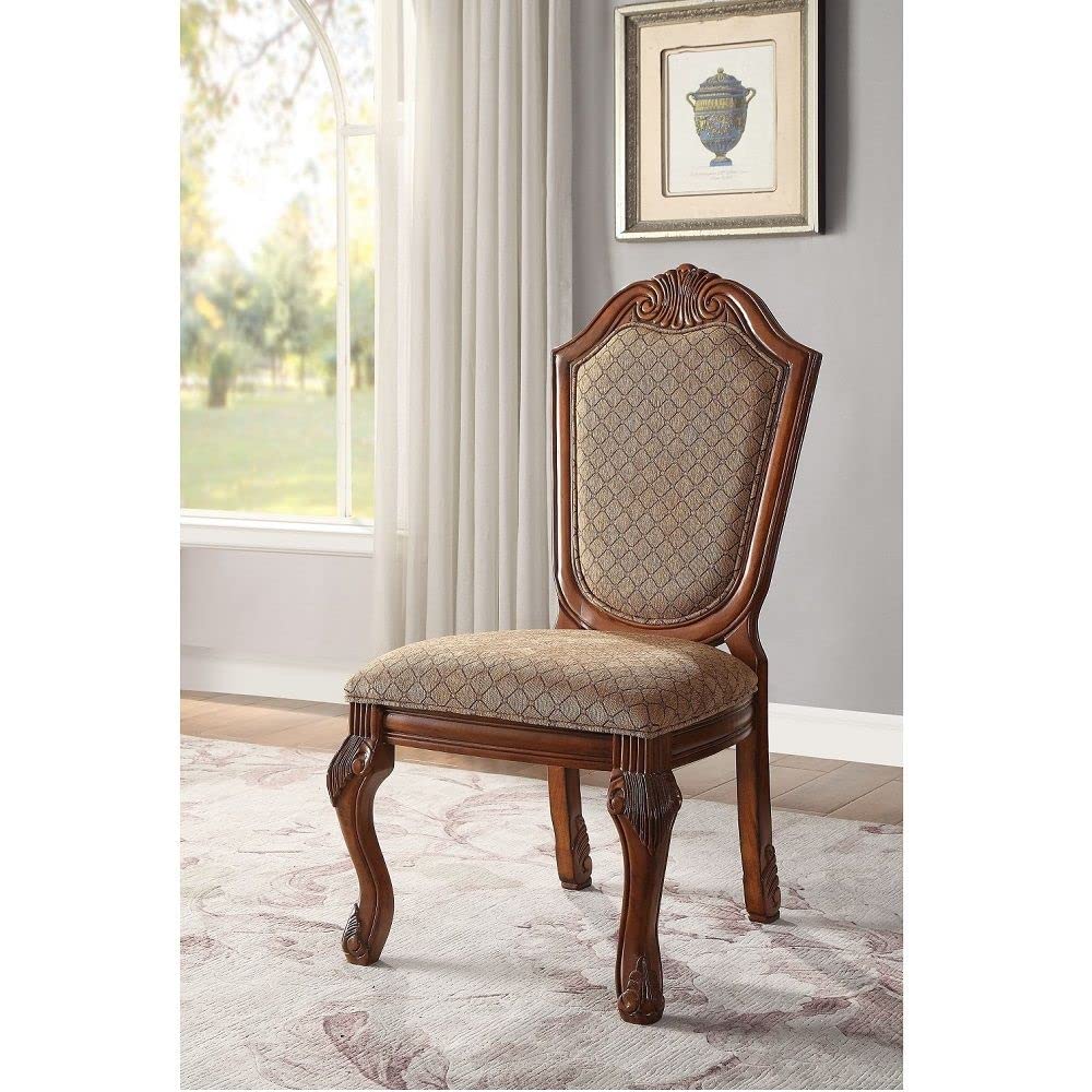 7-Piece Extendable Dining Set with Arm & Side Chairs