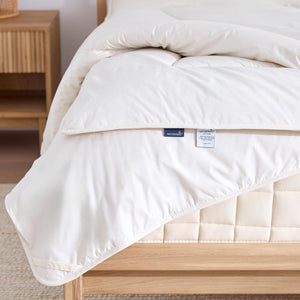 Organic Cotton Down Duvet Insert – 750 Fill Power, All Season
