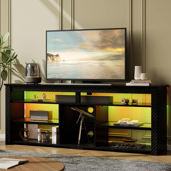 63" LED TV Stand with Storage