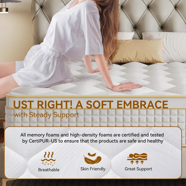 Hybrid Pocket Spring Memory Foam Mattress