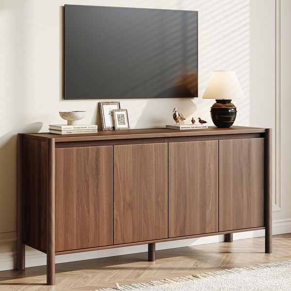 Mid Century Sideboard Buffet Cabinet 59 Inch