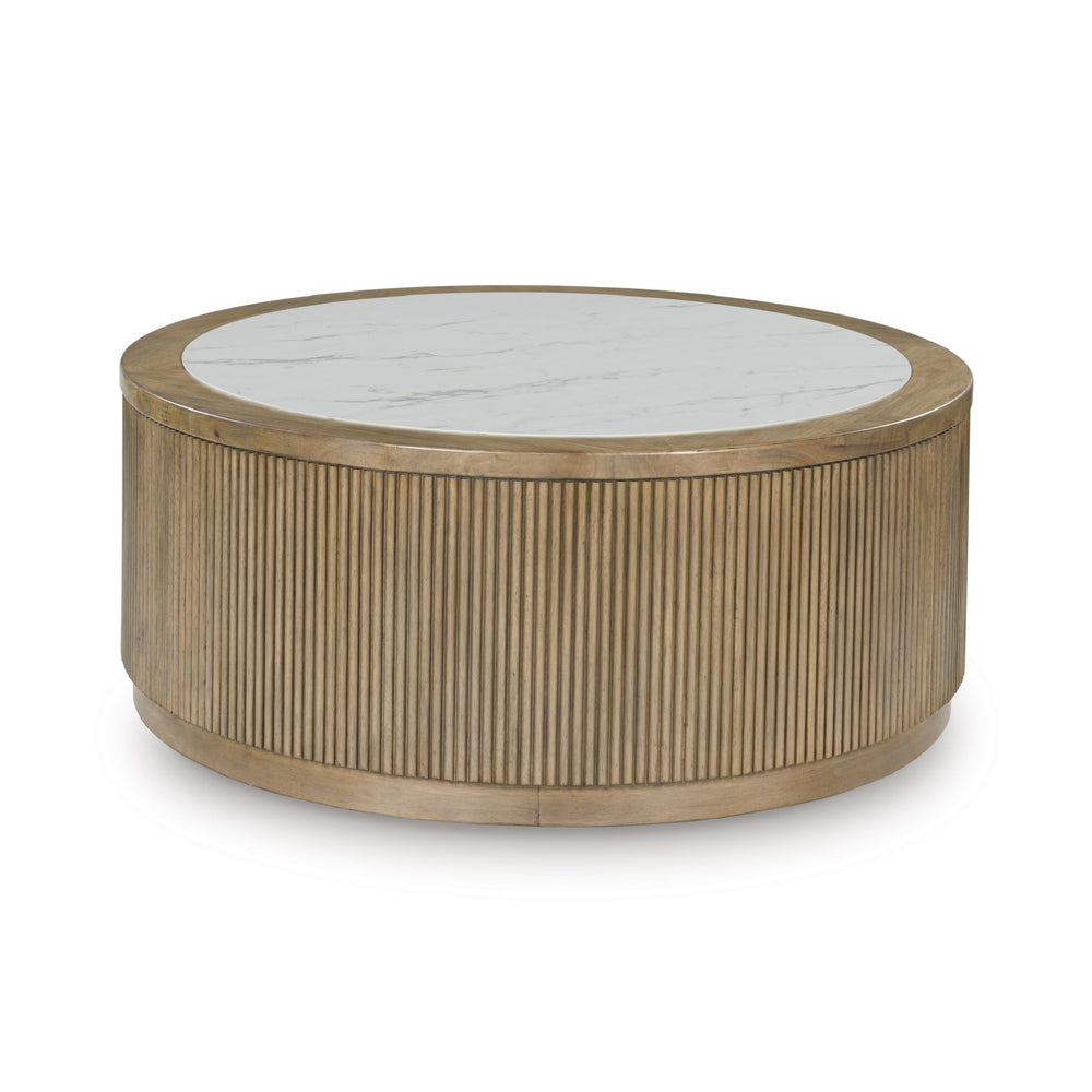 Contemporary Coffee Table with Casters