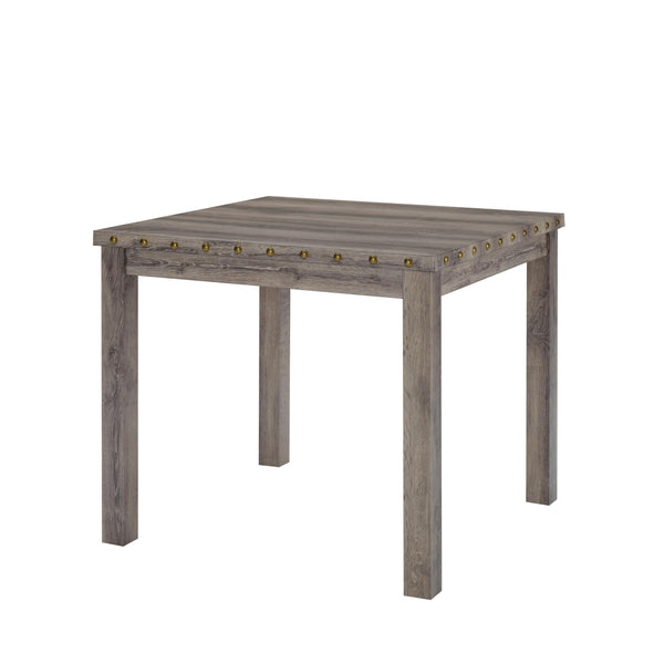 Square Counter Height Dining Table with Barstools
