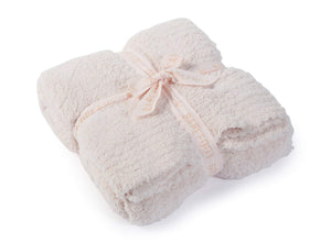 Soft Microfiber Throw Blanket – Light Pink