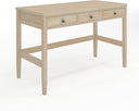 Home Office Desk with 3 Drawers and Tapered Legs