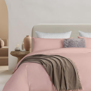 Stone Washed Cotton Duvet Cover Set with Pillowcases