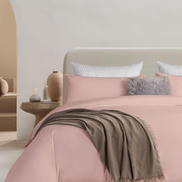 Stone Washed Cotton Duvet Cover Set with Pillowcases
