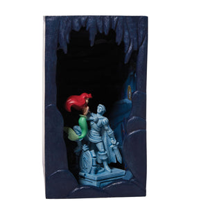 Little Mermaid Ariel Illuminated Book Nook Bookend