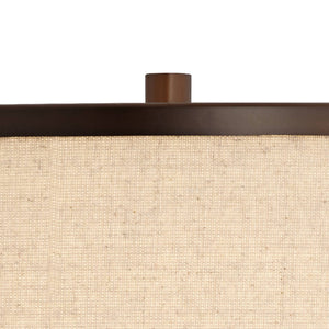 Industrial Table Lamp with Dimmer, USB Port & Nightlight – 28" Tall