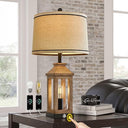 Dimmable Touch Table Lamp with USB Ports & Night Light