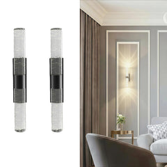 Rechargeable LED Wall Sconces Set of 2 with Remote Control