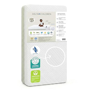 Breathable Crib & Toddler Mattress with Cloud Core