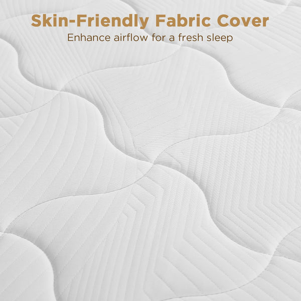 Full Size Mattress – Medium Firm Hybrid with Pocketed Springs & Cooling Foam
