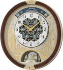 Melody in Motion Analog Wall Clock with Music & Volume Control