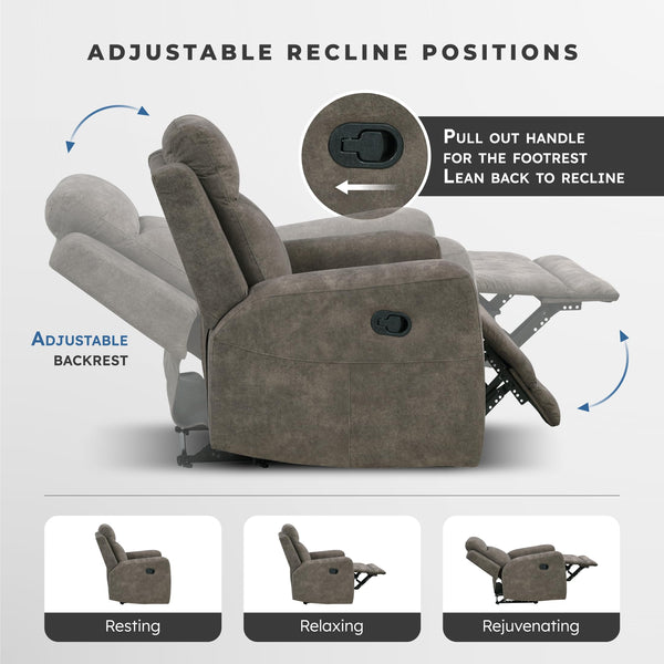 Double Reclining Loveseat with Storage Console & Cup Holders