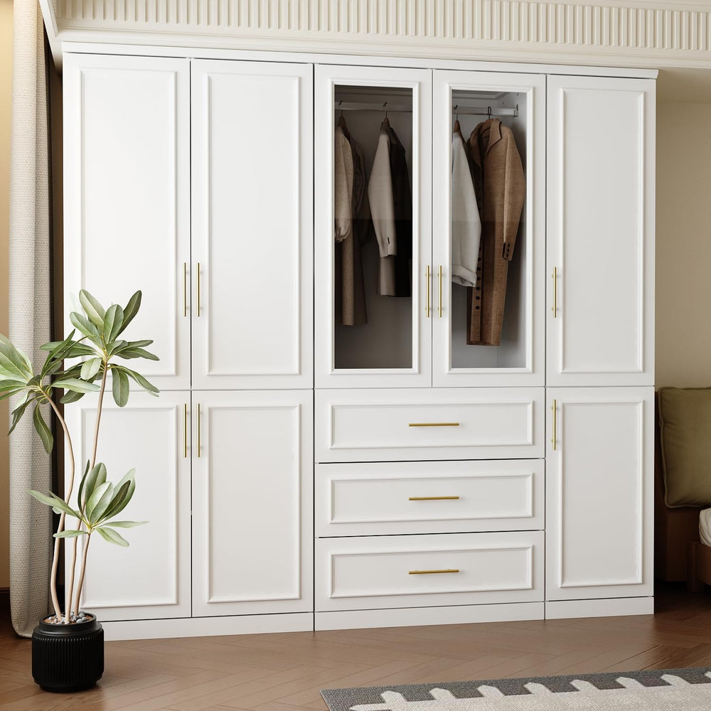 Wardrobe Closet Collection with Doors