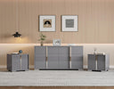 3-Piece Bedroom Dresser Set with 2 Nightstands & 6-Drawer Dresser