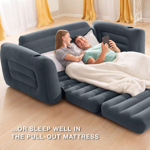 Inflatable Furniture Set – Pull-Out Sofa Bed & 2 Sleeper Chairs