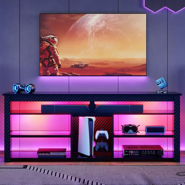 63" LED TV Stand with Storage