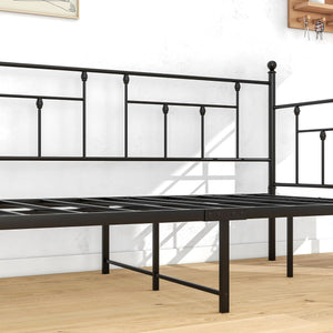 Twin Metal Daybed Frame with Under-Bed Storage