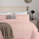 Stone Washed Cotton Duvet Cover Set with Pillowcases